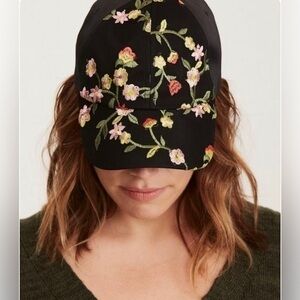 Torrid Floral Embroidered Baseball Cap